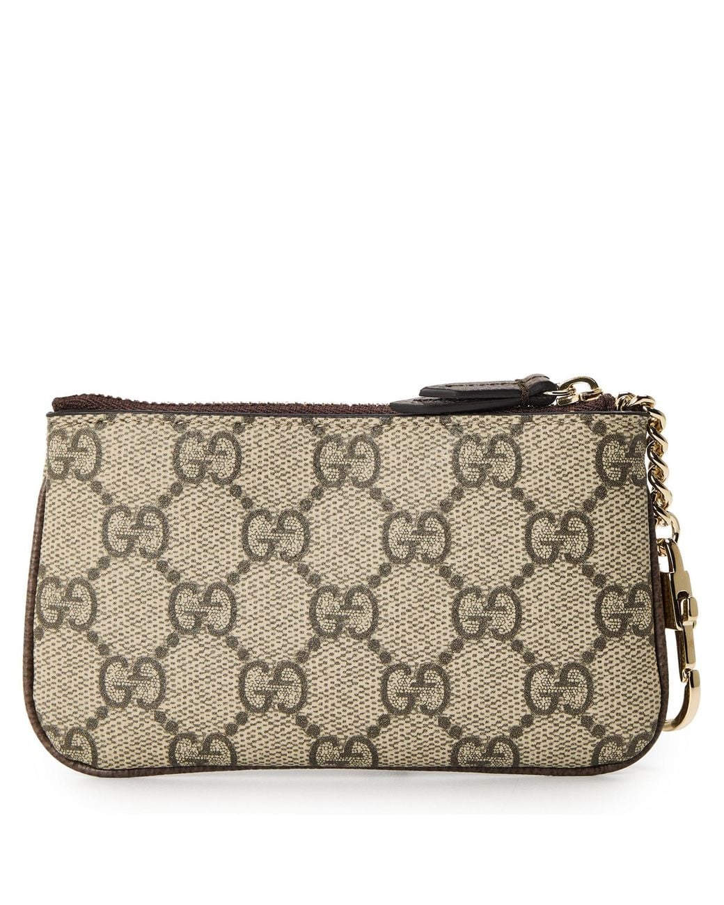 Gucci Natural Double G Key Case