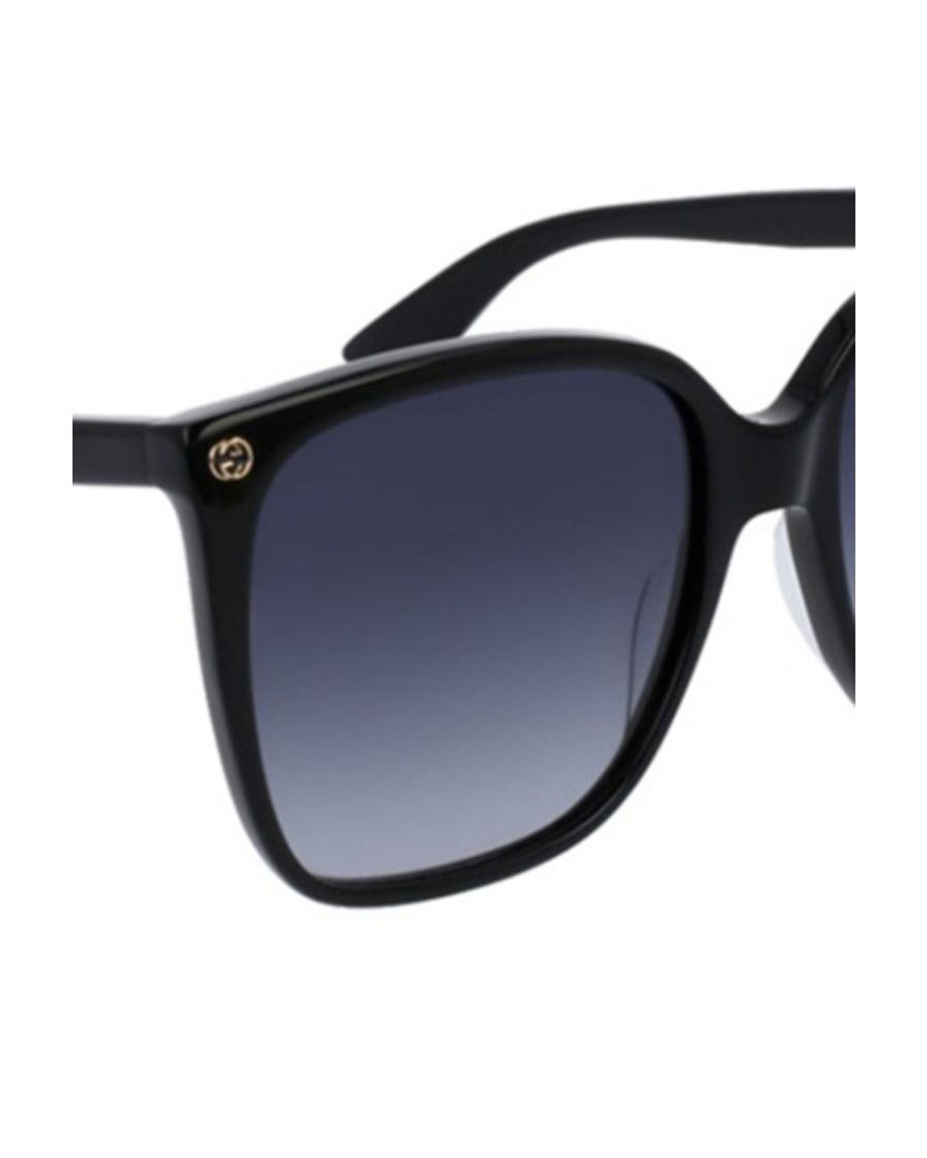 Gucci Blue Eyewear Square Frame Sunglasses
