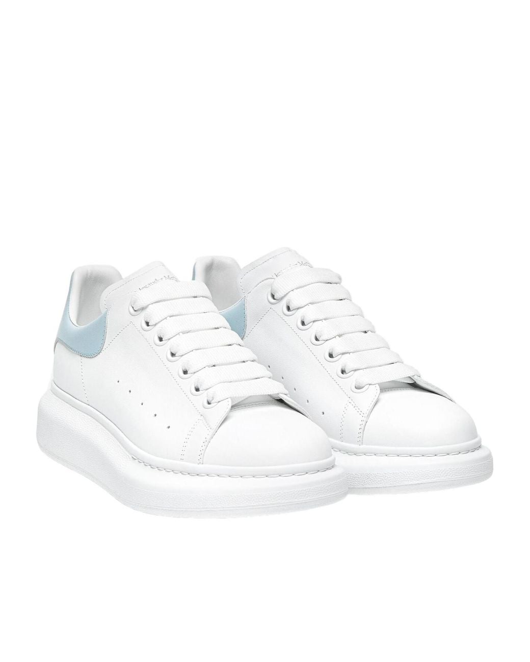 McQueen White Oversized Low-Top Sneakers