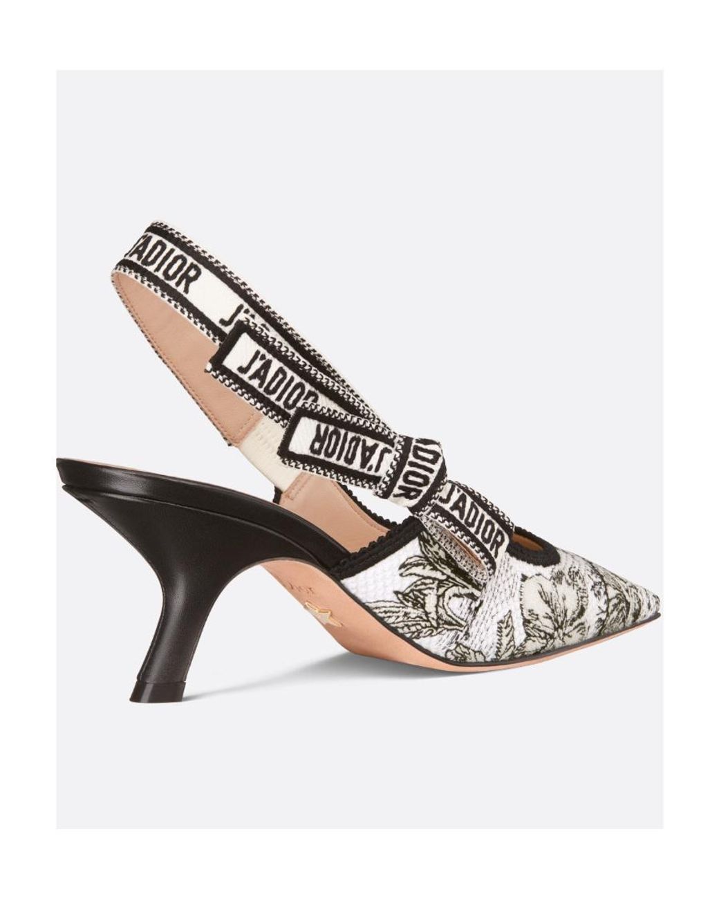 Dior Metallic J'A Slingback Pump