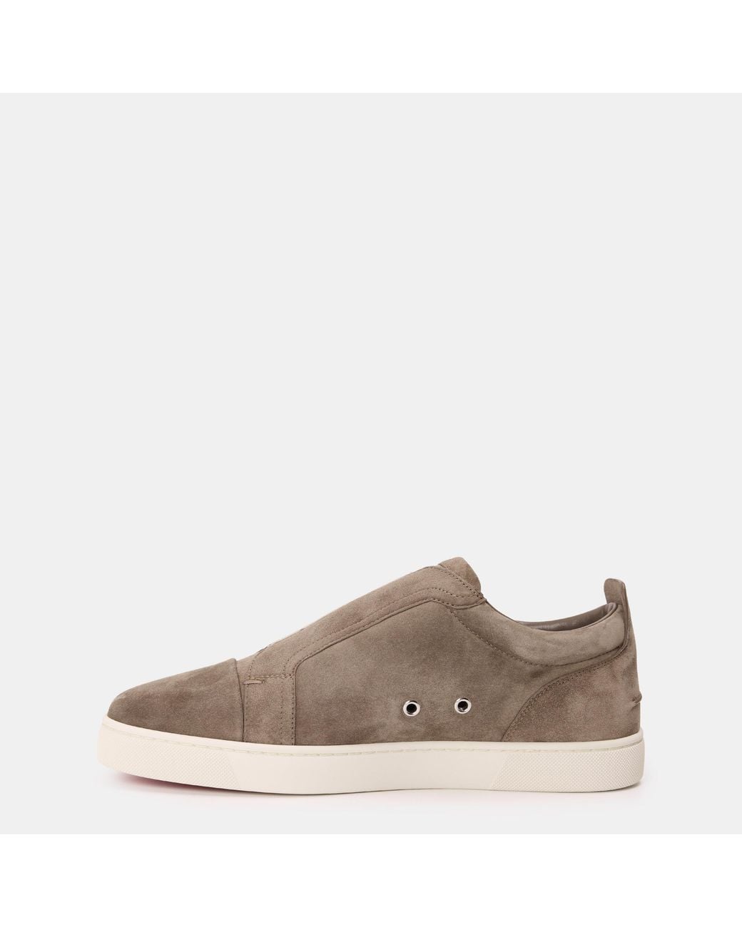 Christian Louboutin Brown Slip-On Casual Shoes for men