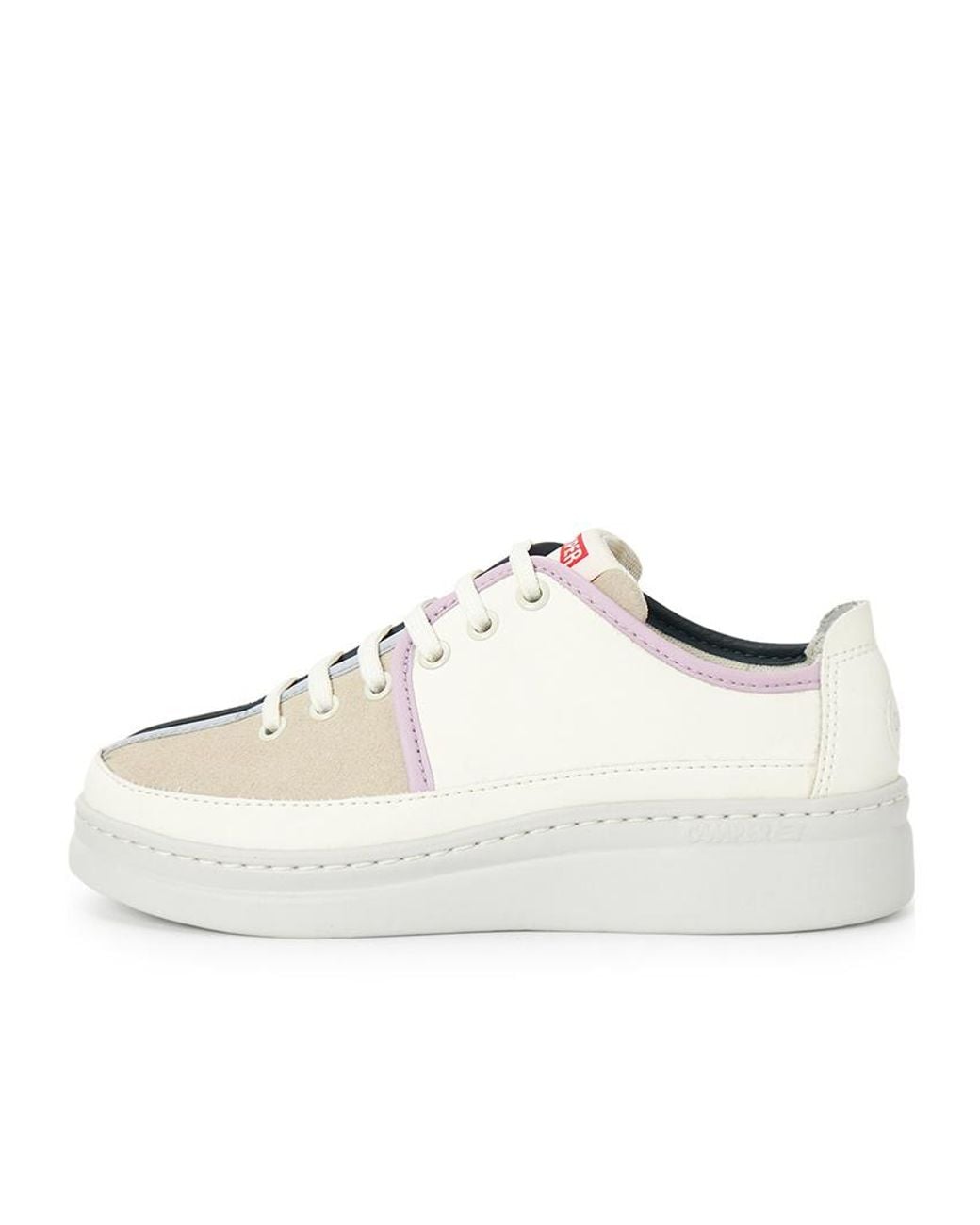 Camper White Runner Up Lace-Up Sneakers