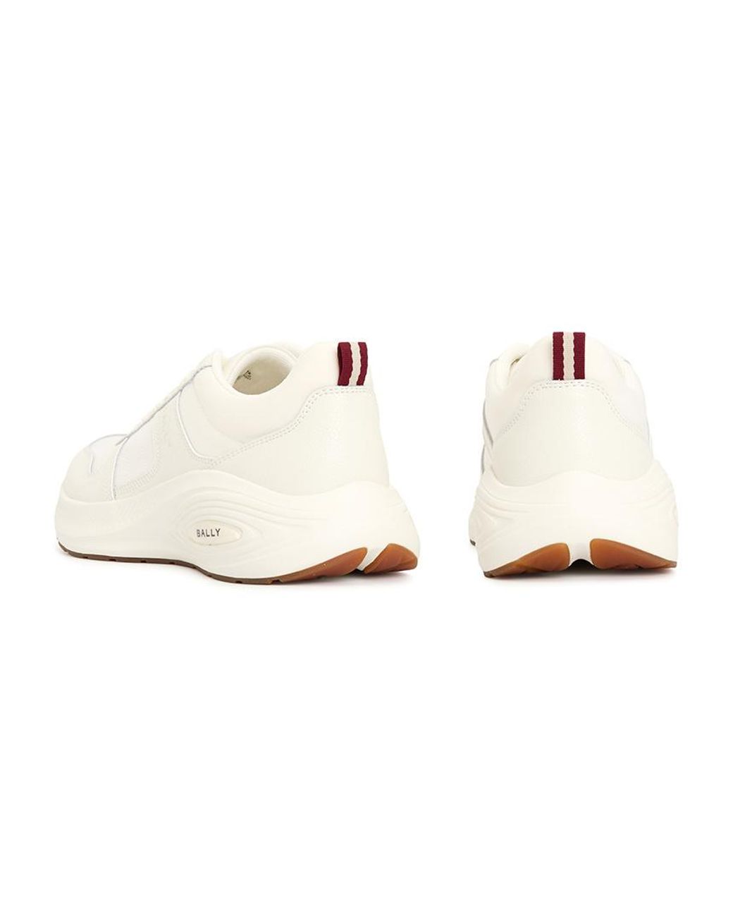 Bally Natural Lace-Up Sneakers for men