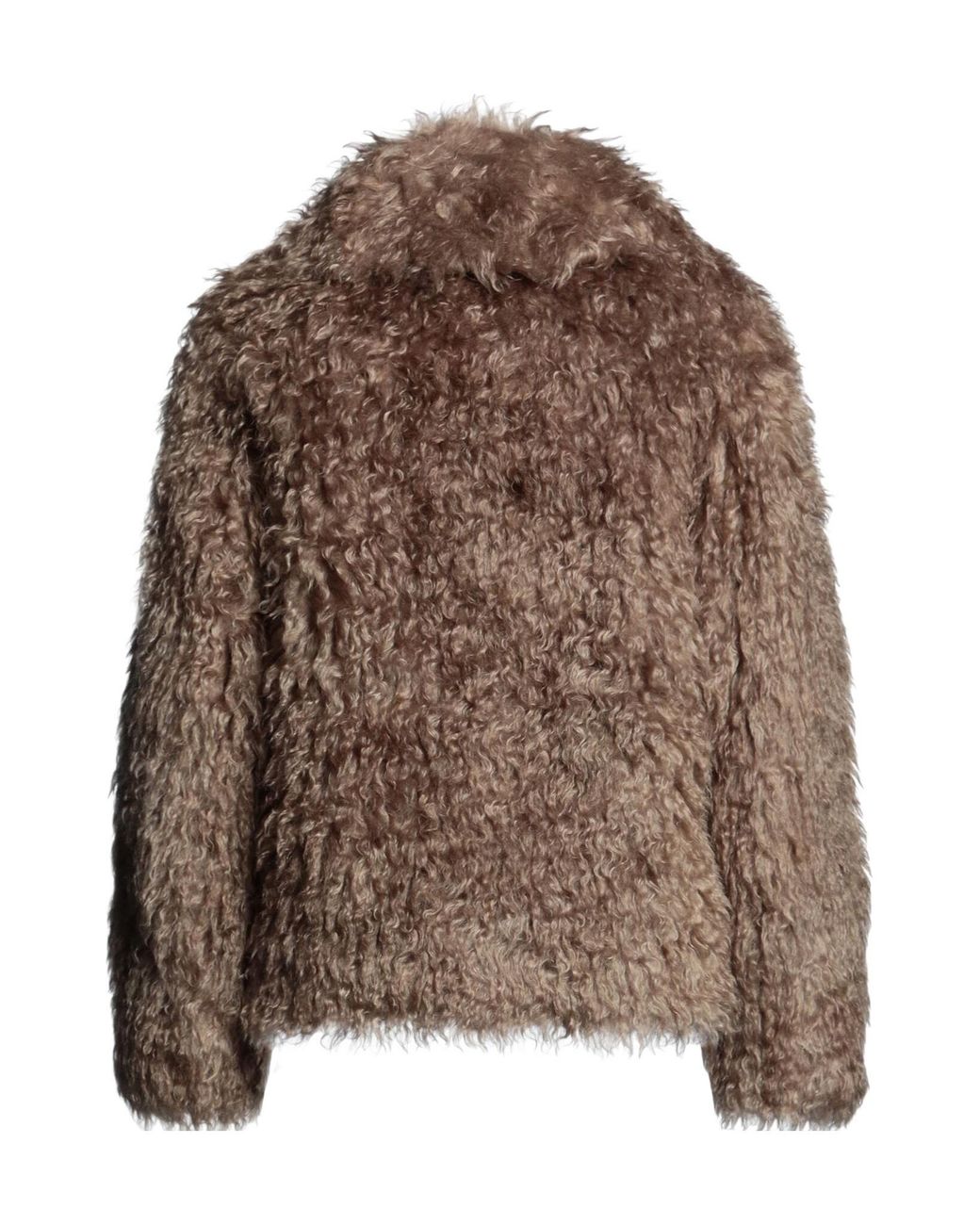 Burberry Brown Shearling Coat