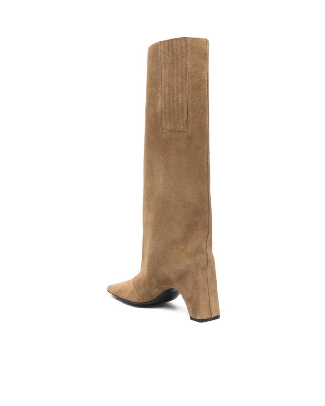 Coperni Natural Square-Toe Pull-On Boots