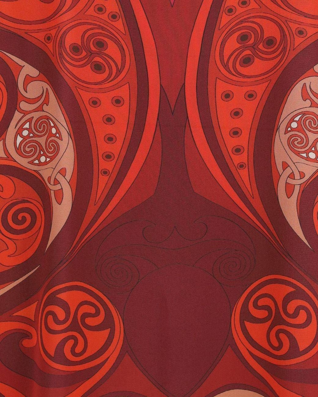 LaDoubleJ Red La Doublej Magnifico Midi Dress