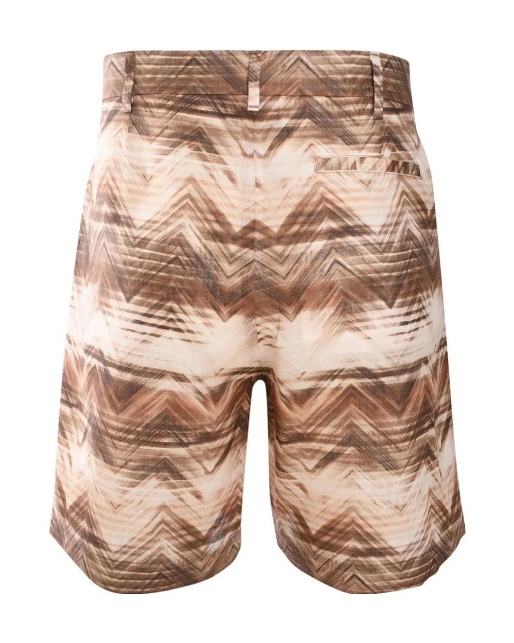 Missoni Natural Printed Shorts for men