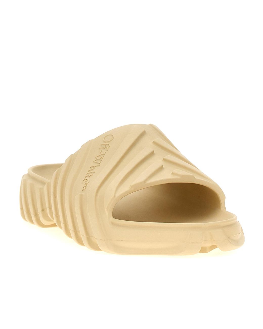 Off-White c/o Virgil Abloh Natural Off- 'Exploration' Slider for men