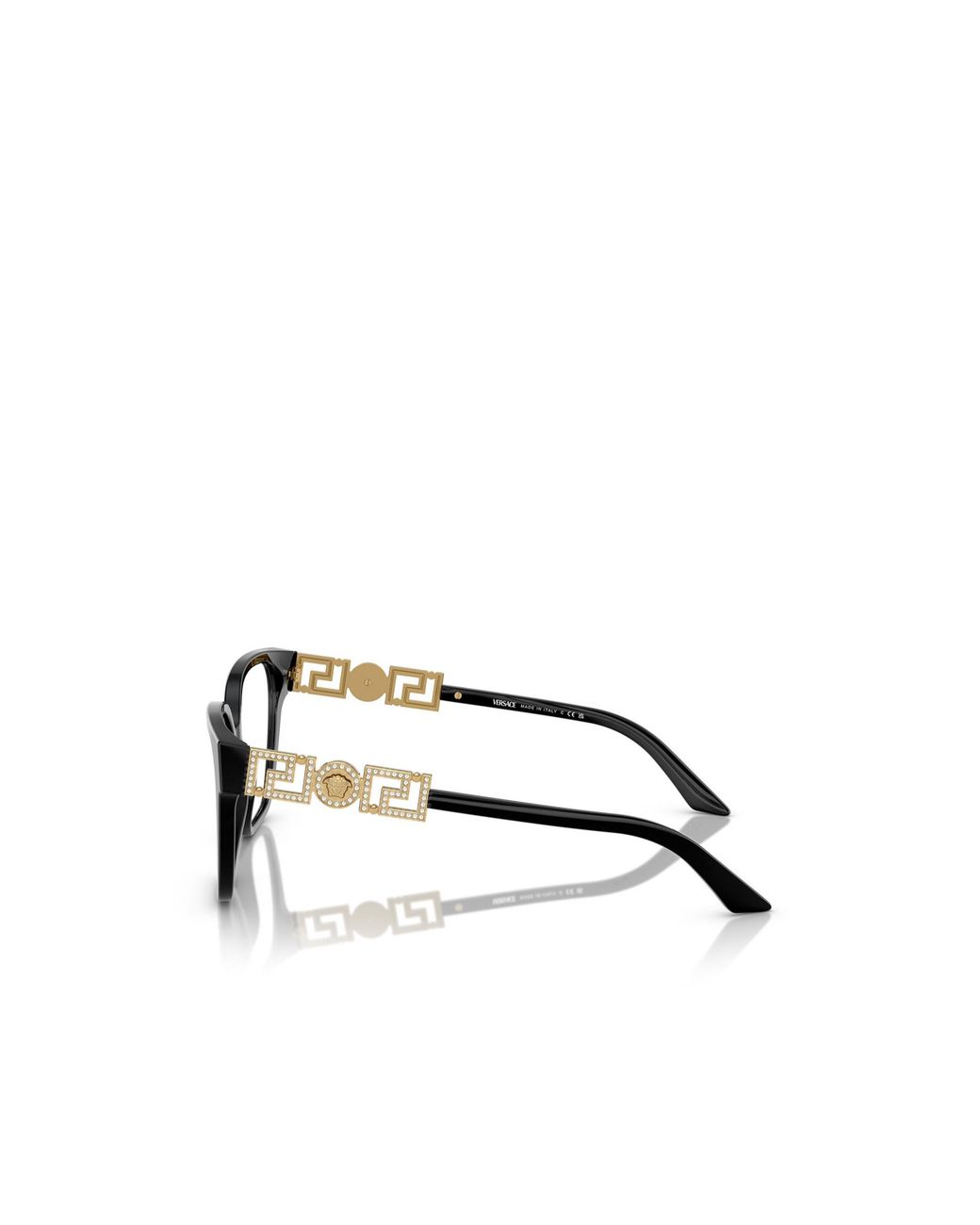 Versace White Square Flat Mirror