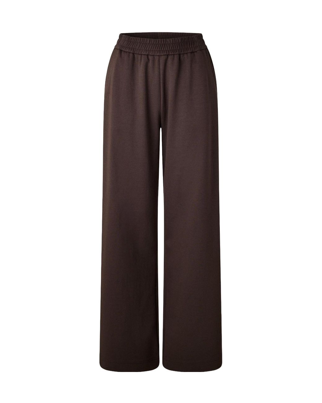 Moncler Brown Wide-Leg Track Pants