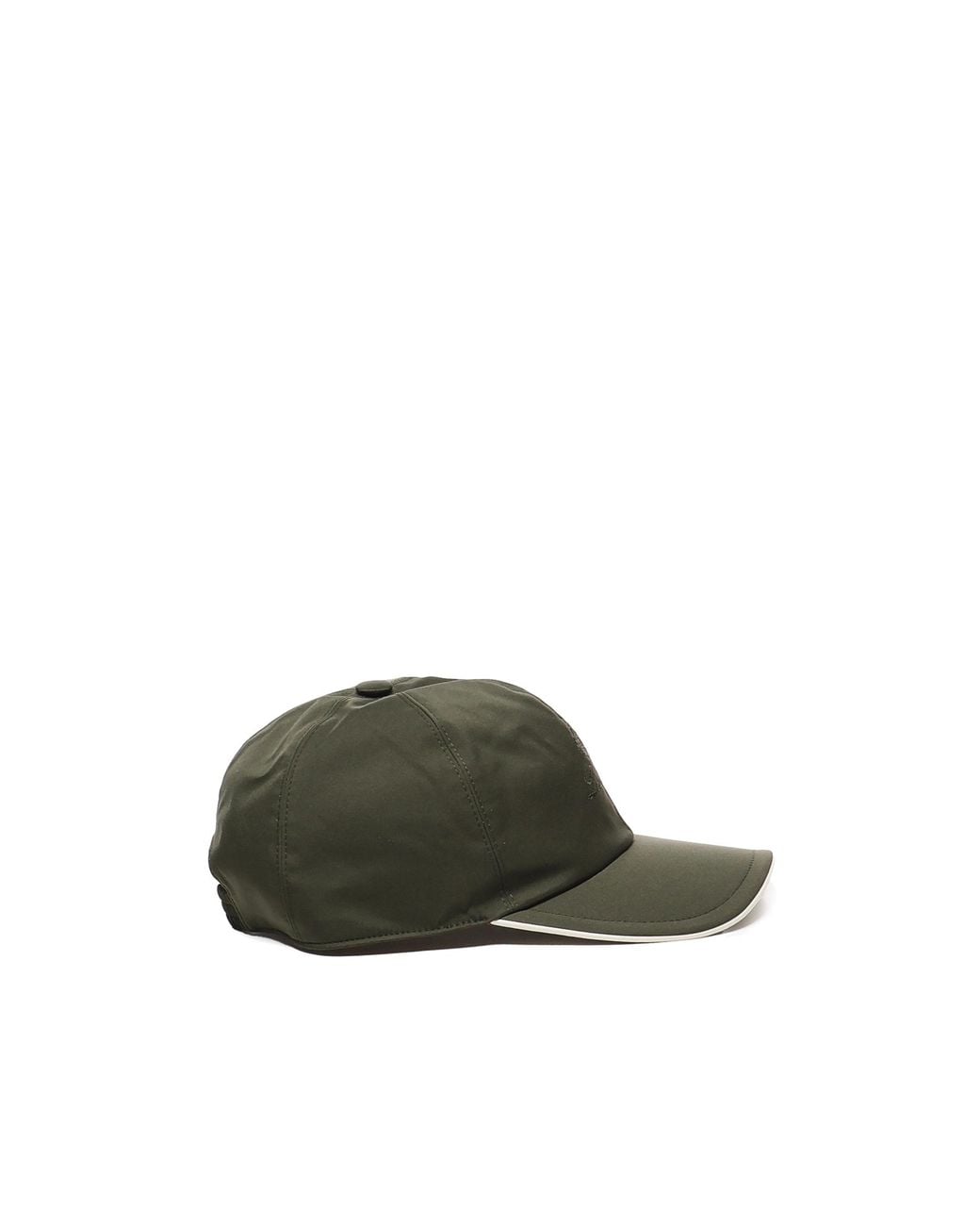 Loro Piana Green Bowler Cap for men