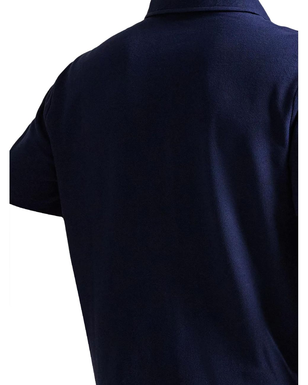 Polo Ralph Lauren Blue Bear Embroidered Polo Shirt for men