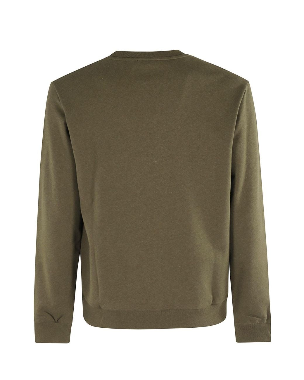 A.P.C. Green Logo-Print Sweatshirt