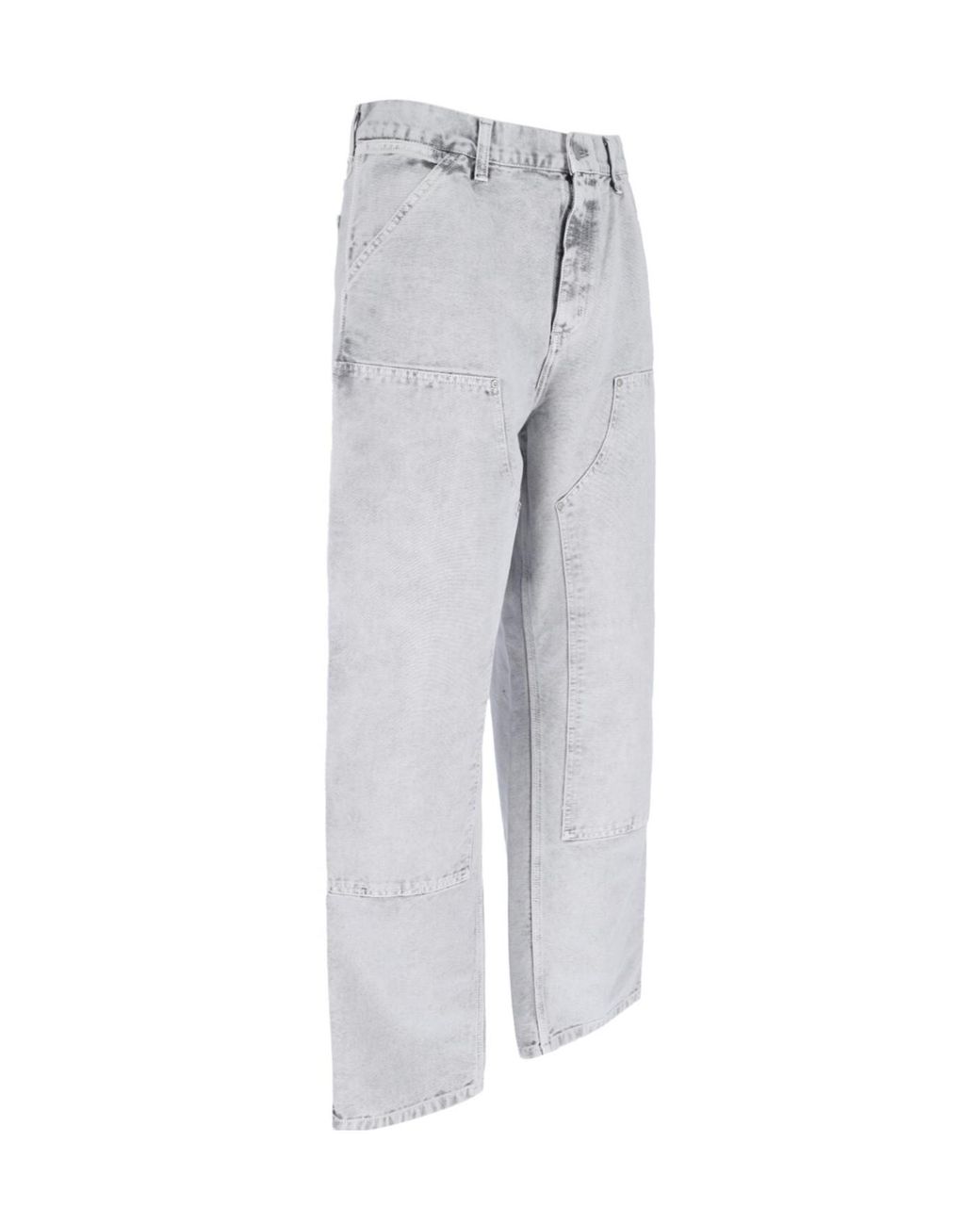 Carhartt Gray Double Knee Pants for men
