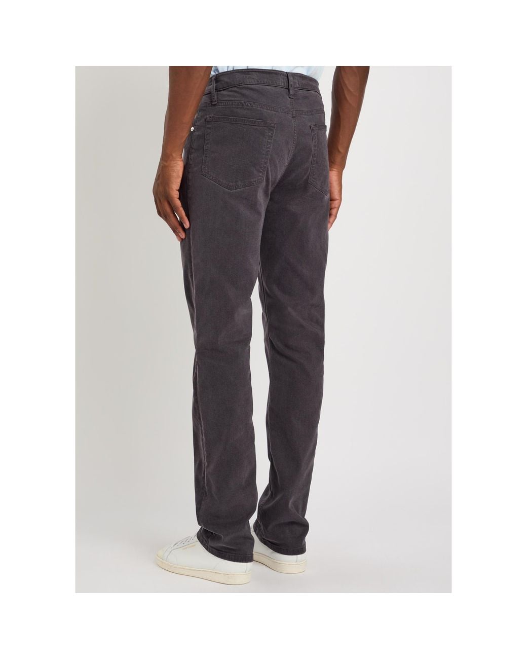 FRAME Blue Mid-Rise Straight Leg Jeans for men