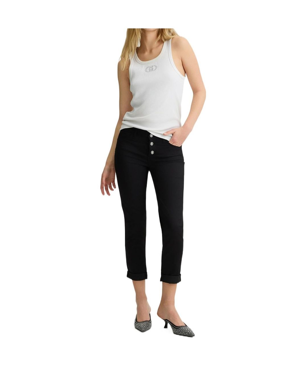 Liu Jo Black Skinny Trousers