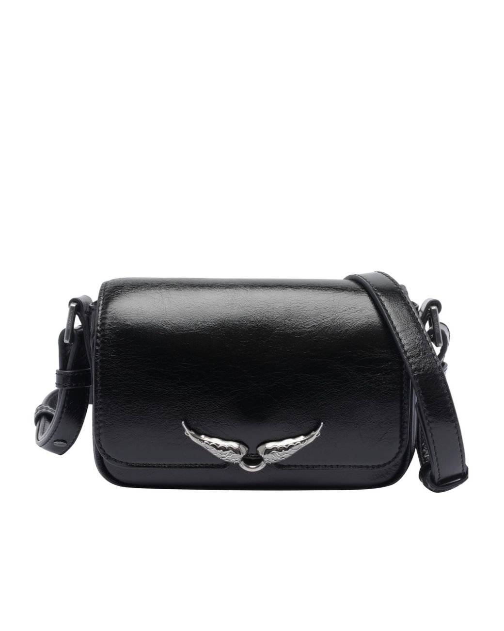 Zadig & Voltaire Black Le Zazi Vintage Shoulder Bag