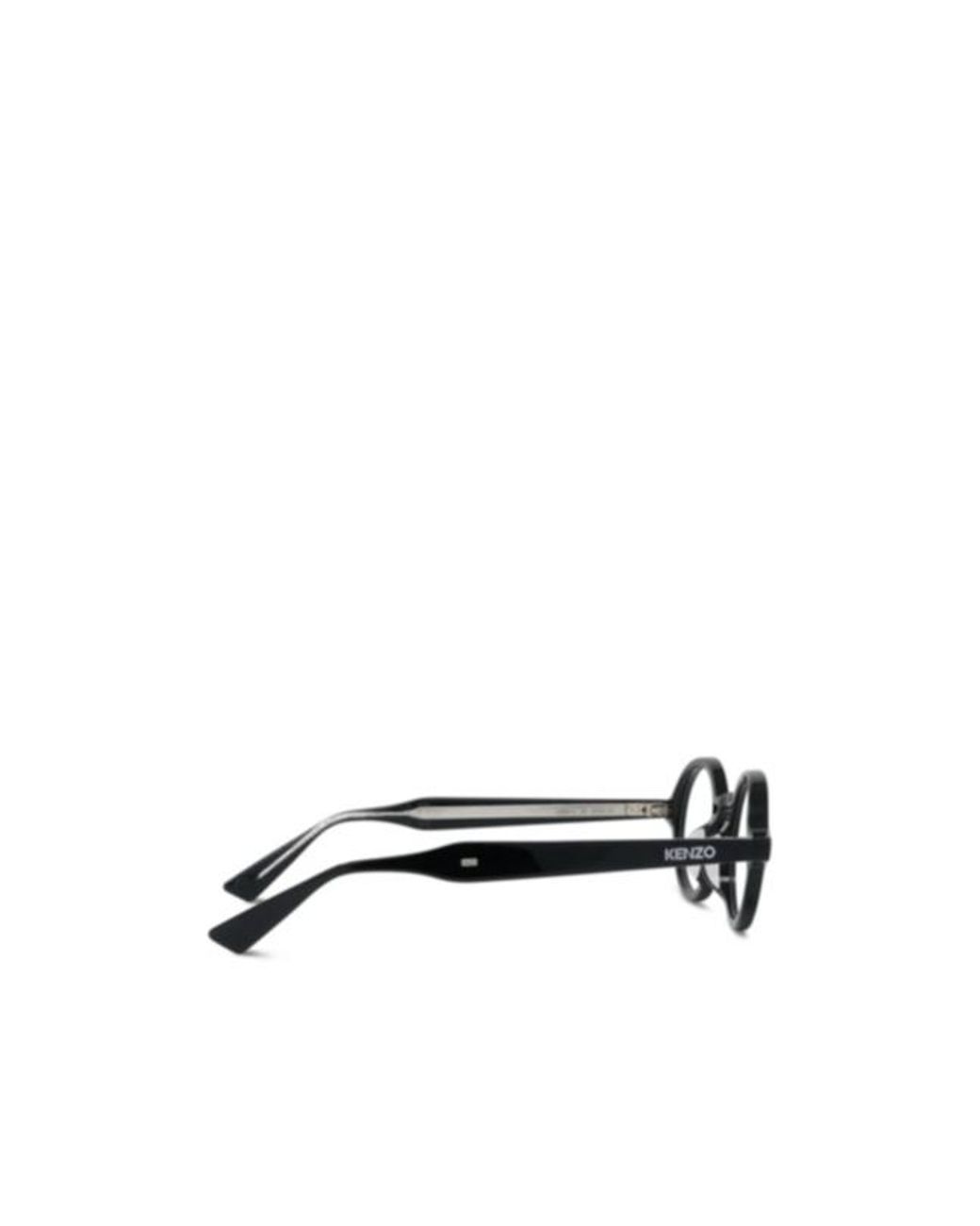 KENZO White Full-Rim Non-Prescription Glasses for men