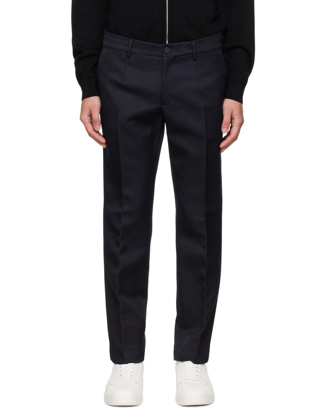 Golden Goose Deluxe Brand Blue Milano Tapered Leg Pants for men
