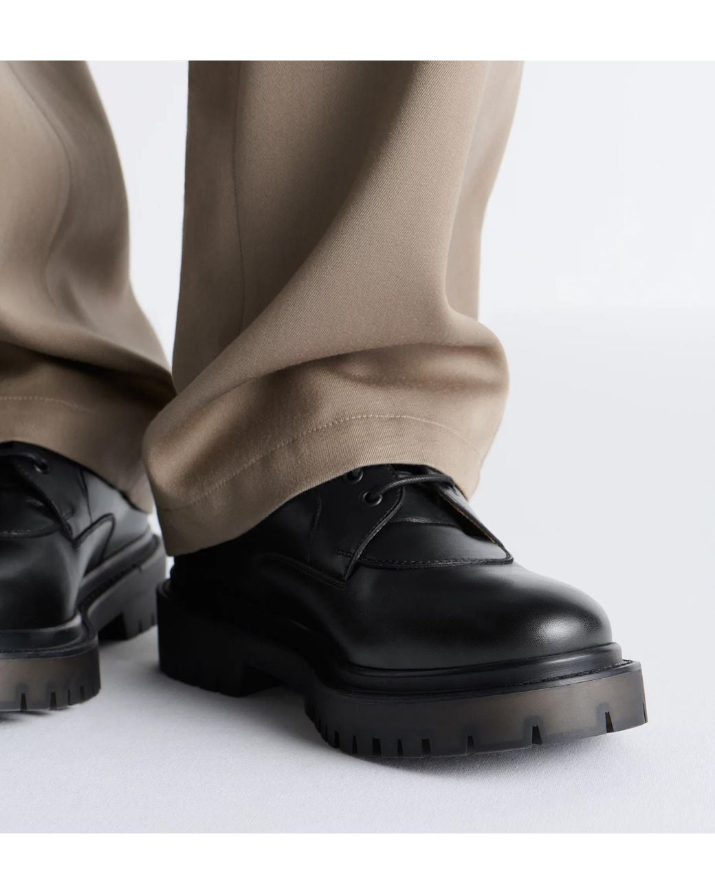 Dior Black Homme Explorer Iii Derby Shoes for men