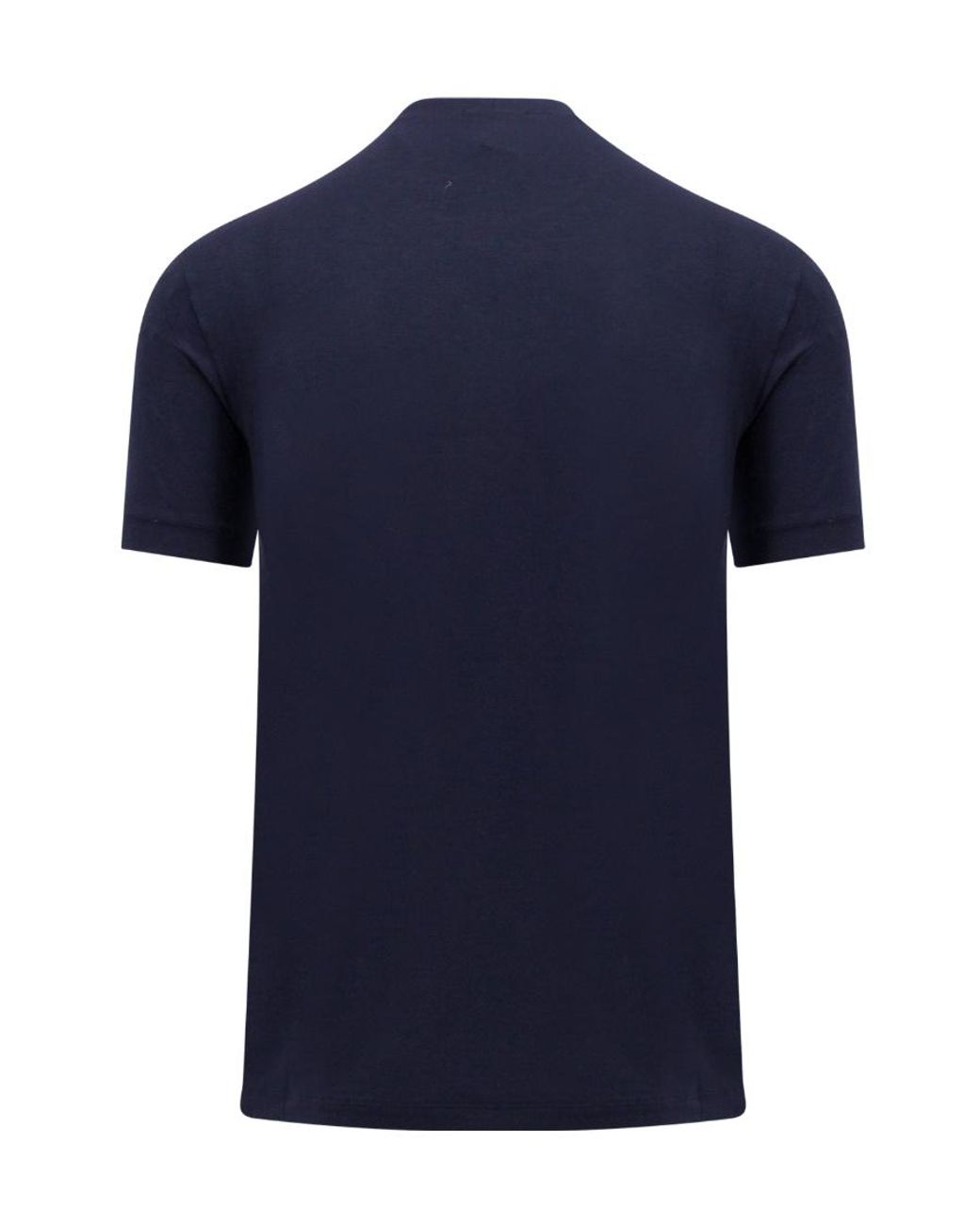 Giorgio Armani Black Item O-Neck Short-Sleeved T-Shirt for men