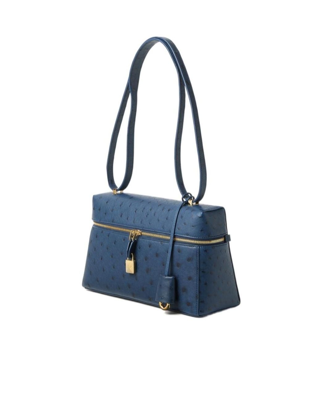 Loro Piana Blue Extra Bag L27 Shoulder Bag