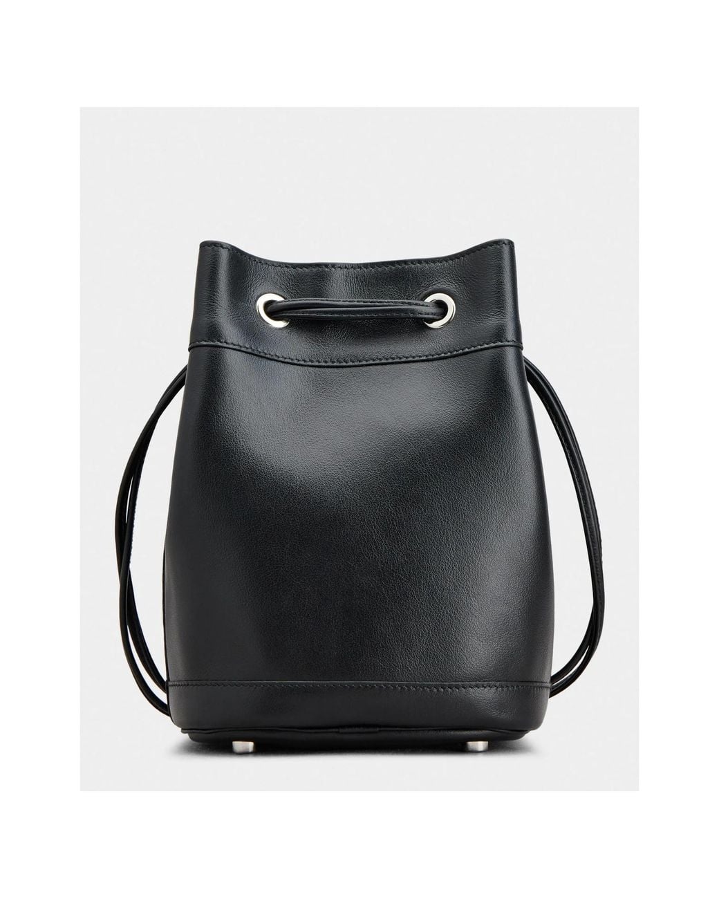 Roger Vivier Black Très Vivier Bucket Bag