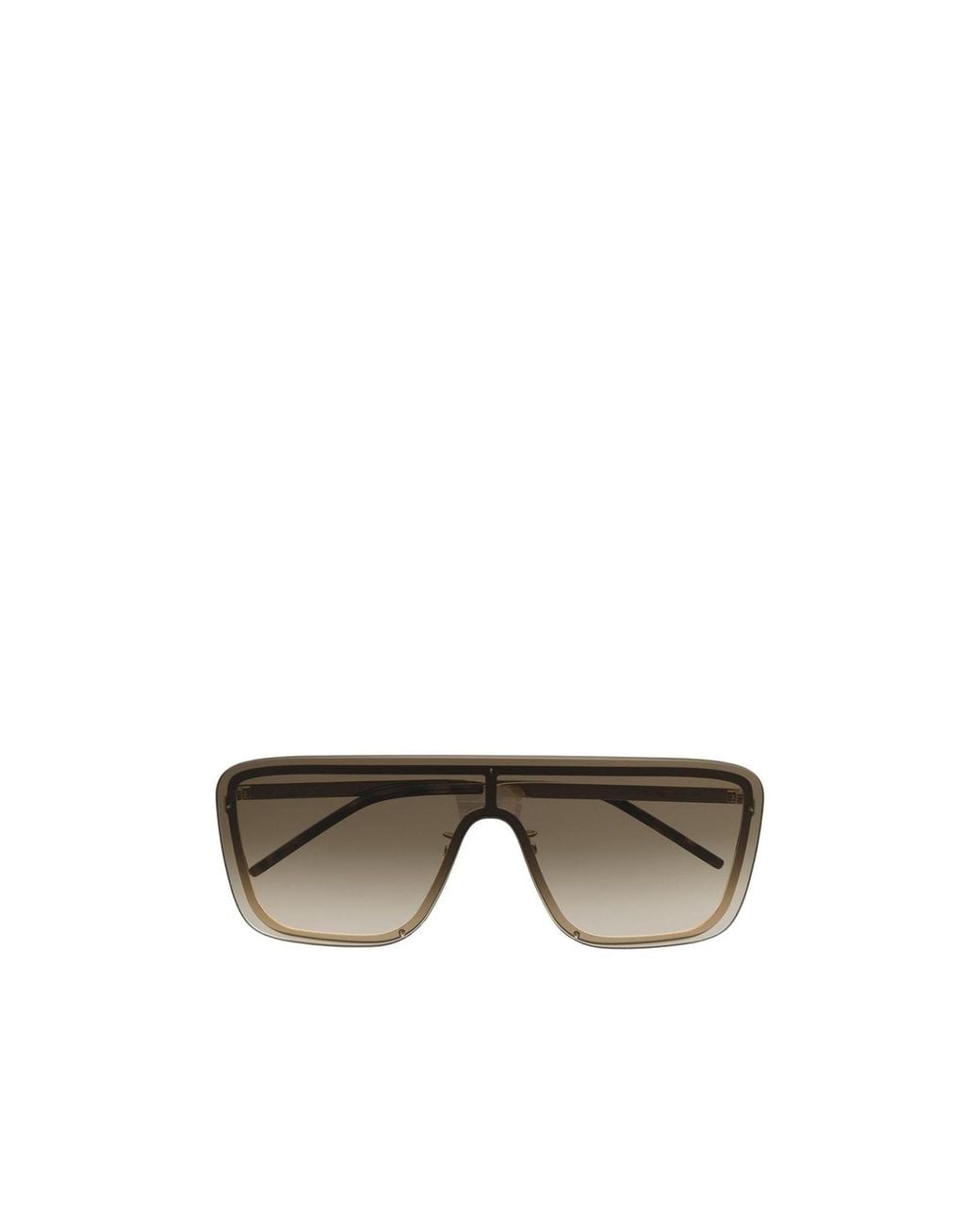 Saint Laurent Multicolor Eyewear Shield-Frame Sunglasses