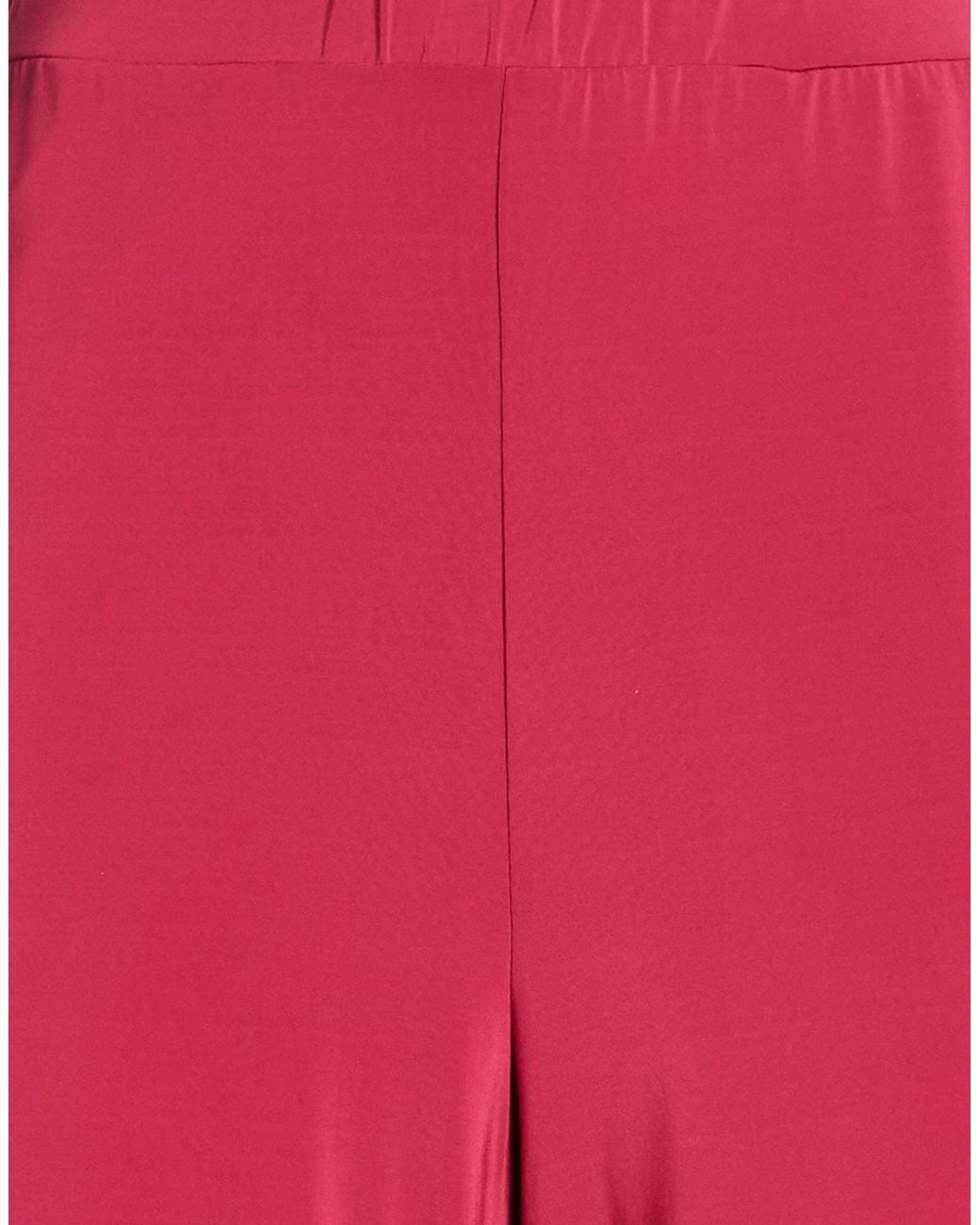 Max Mara Red Wide-Leg Trousers
