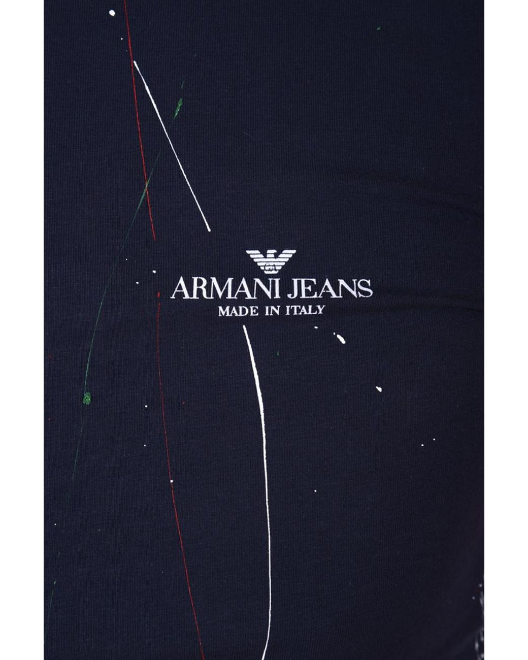 Armani Jeans Blue Logo T-Shirt for men