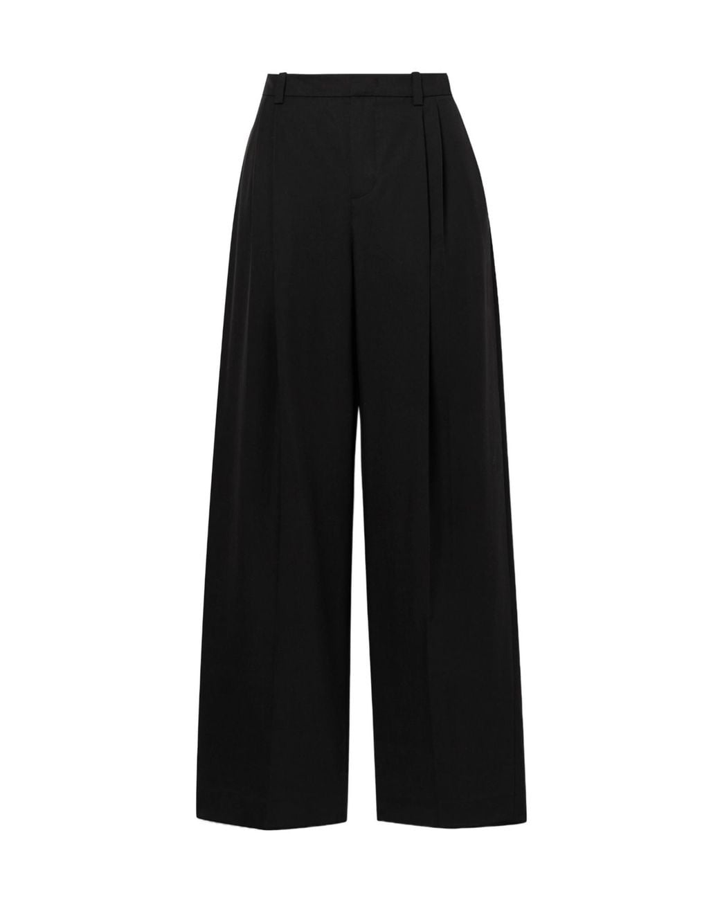 Vince Black Straight-Leg Pants