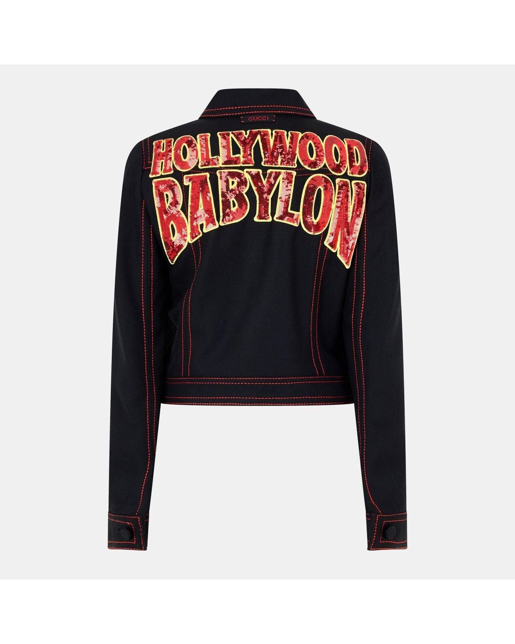 Gucci Black Casual Denim Jacket