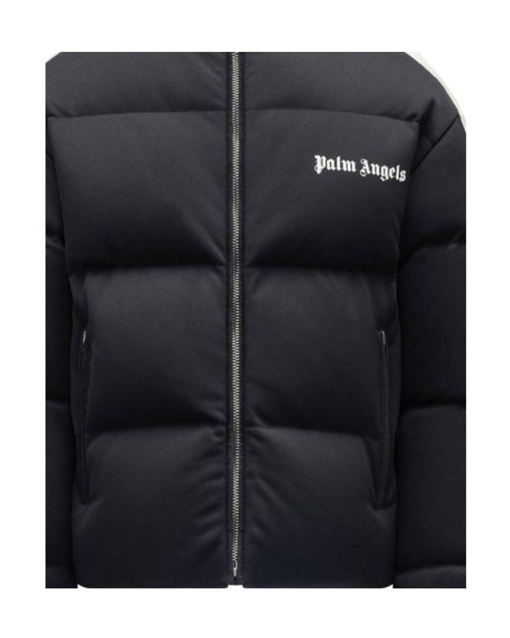 Moncler Black Logo Down Jacket for men