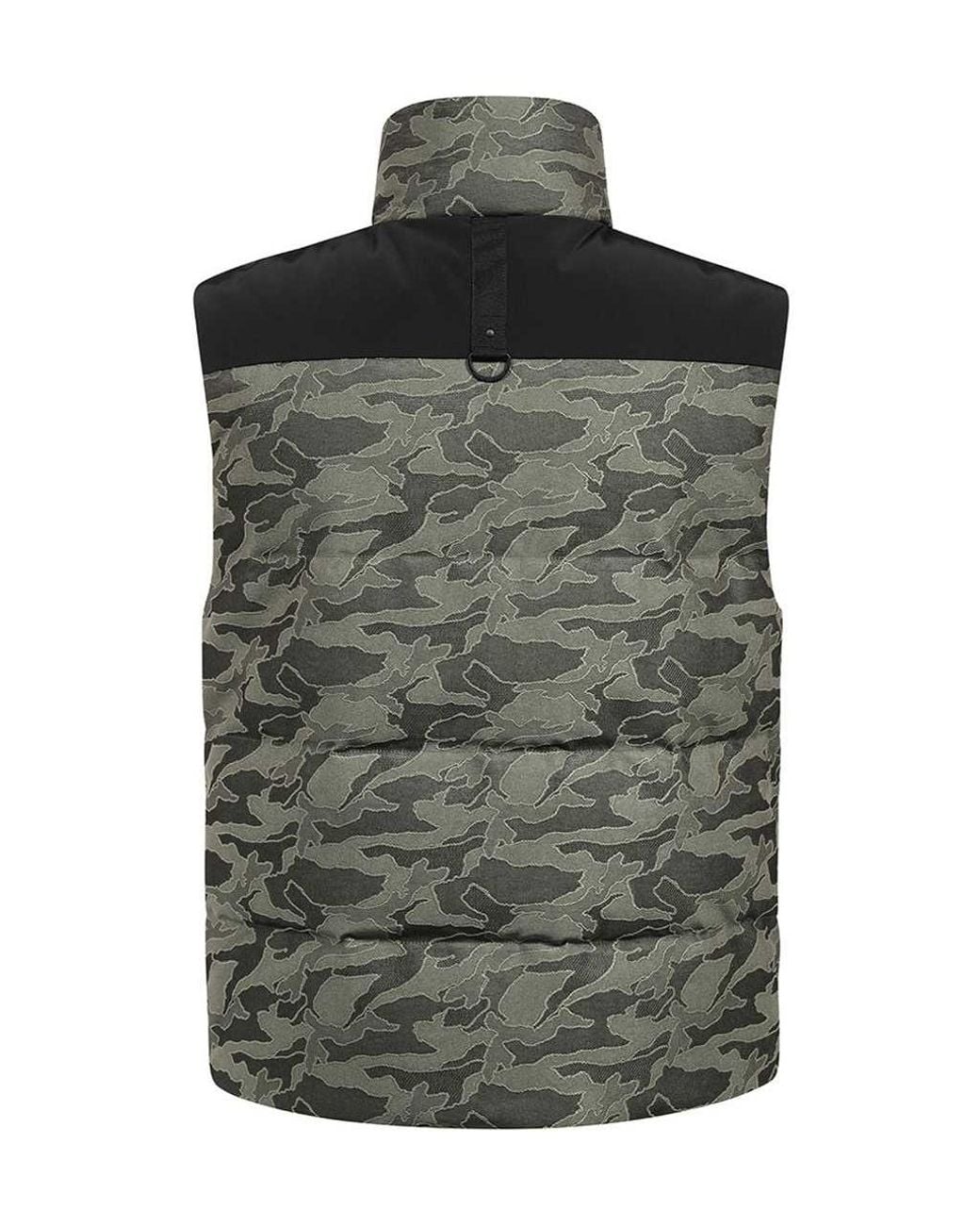 Moose Knuckles Gray Upright Neck Down Vest for men