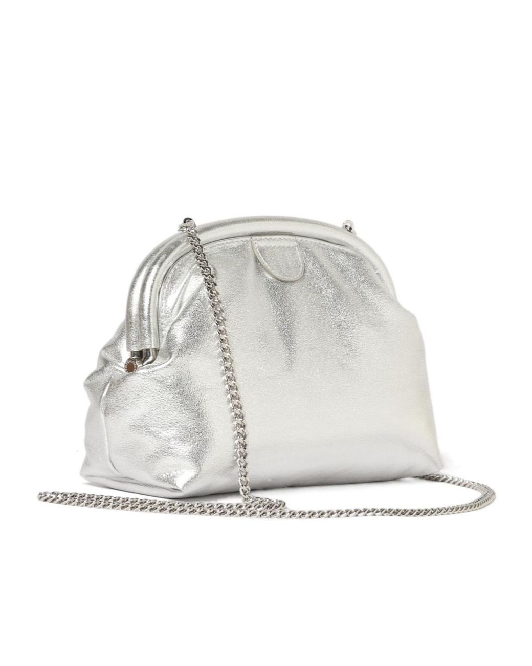 Stella McCartney White Falabella Soft Clutch Bag