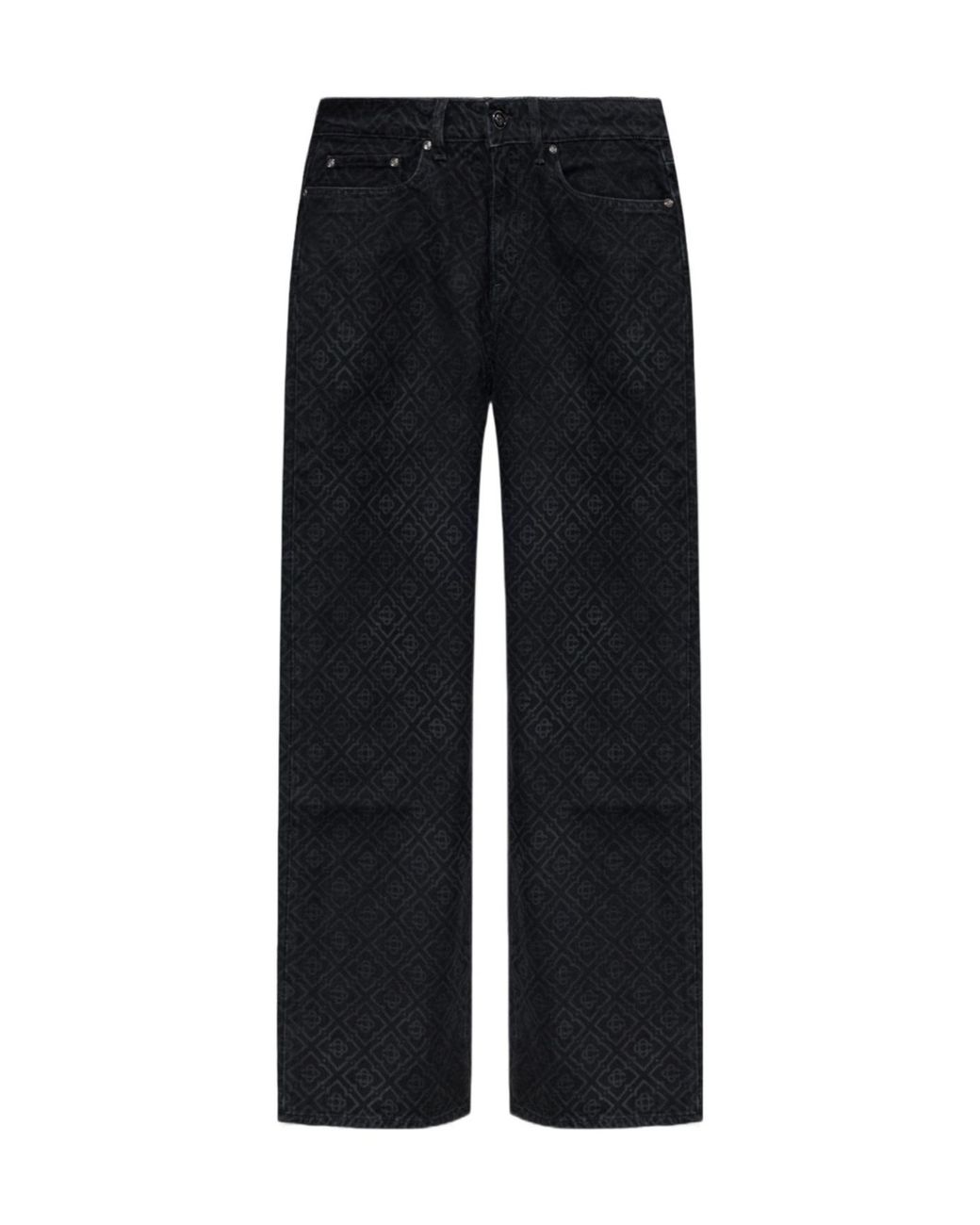 Casablanca Black Belt Loop Jeans