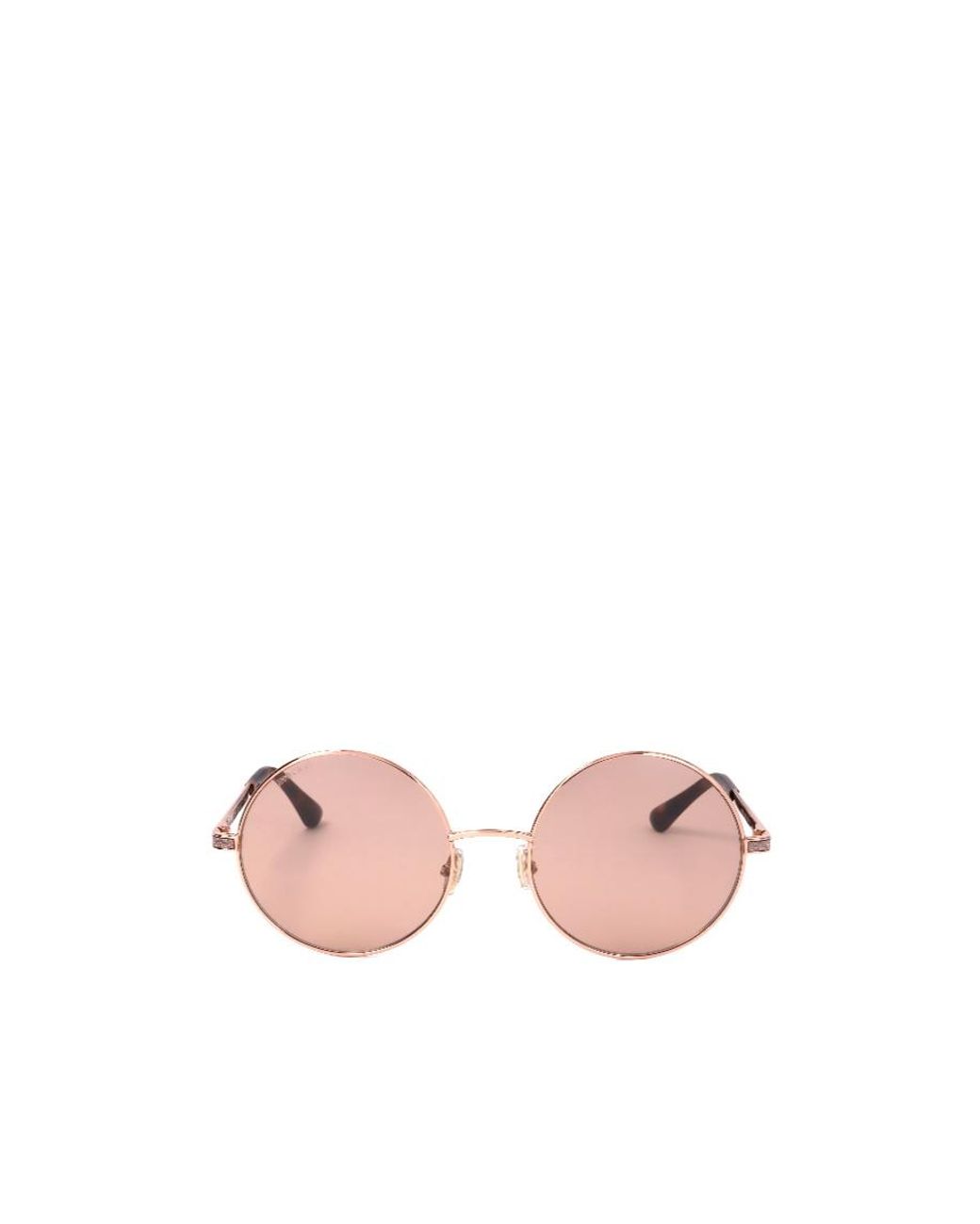 Jimmy Choo Pink Full-Rim Sunglasses