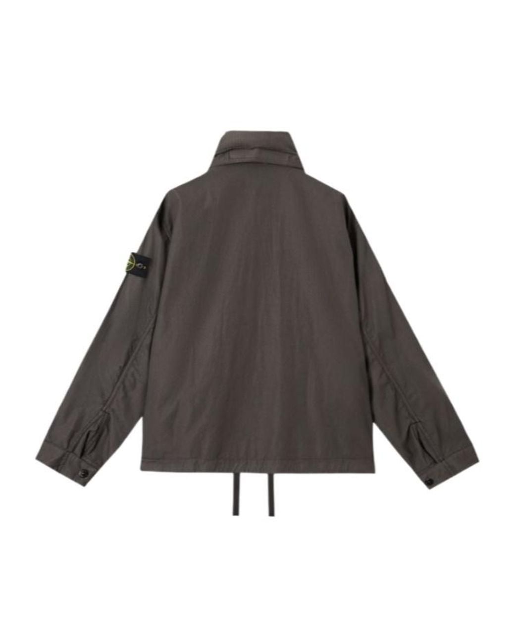 Stone Island Brown Pocket Detailed Hooded Jacket for men