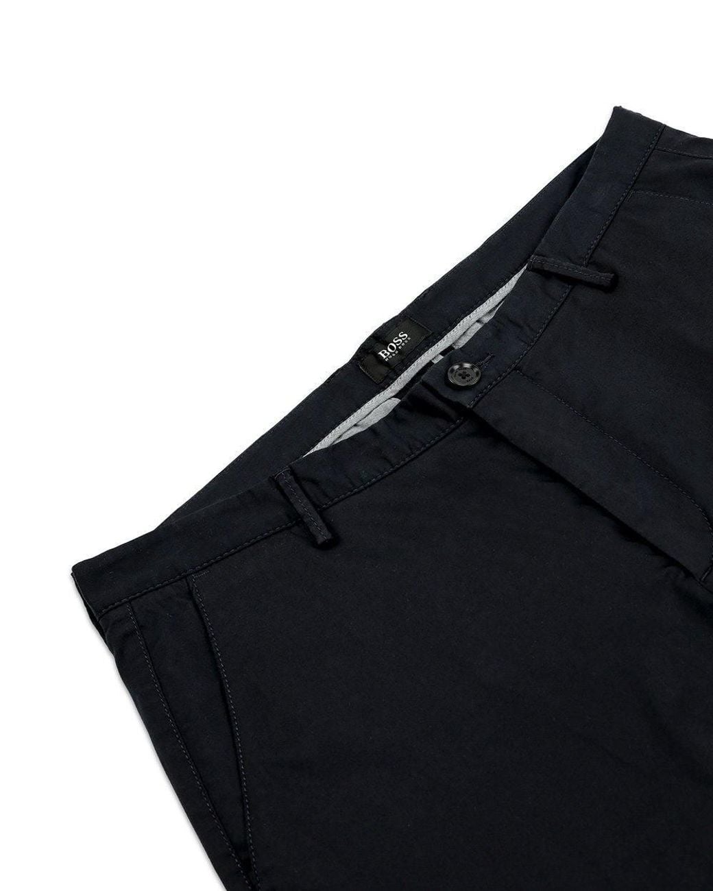 Boss Black Belt Loops Slacks for men