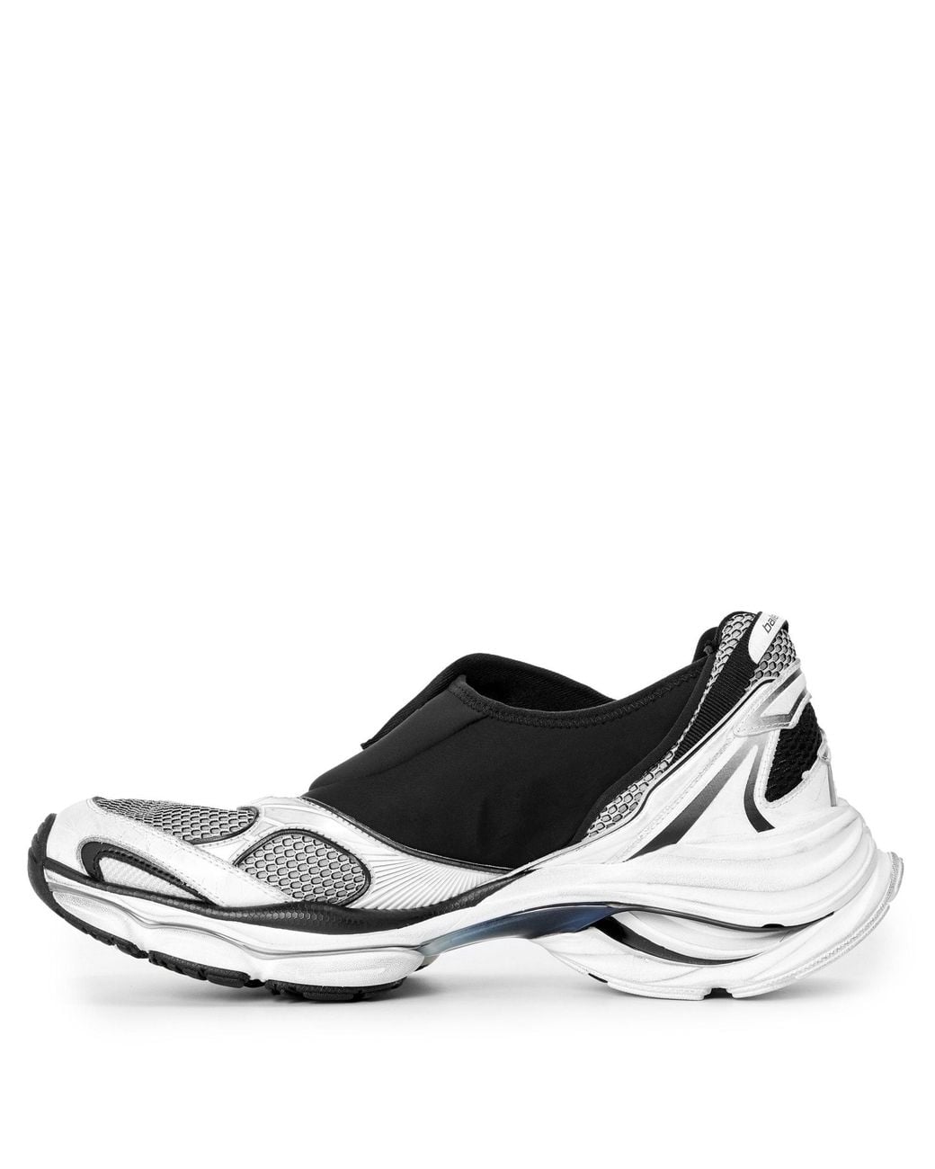 Balenciaga White Mesh Upper, Laceless, Thick-Soled Dad Shoes for men