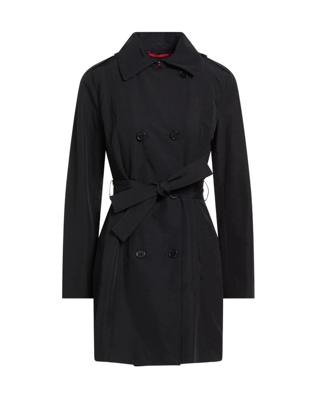 MAX&Co. Black Long Trench Coat