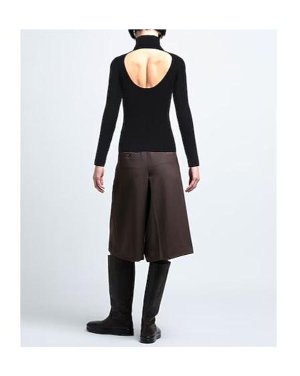 Ganni Black Polo Necks