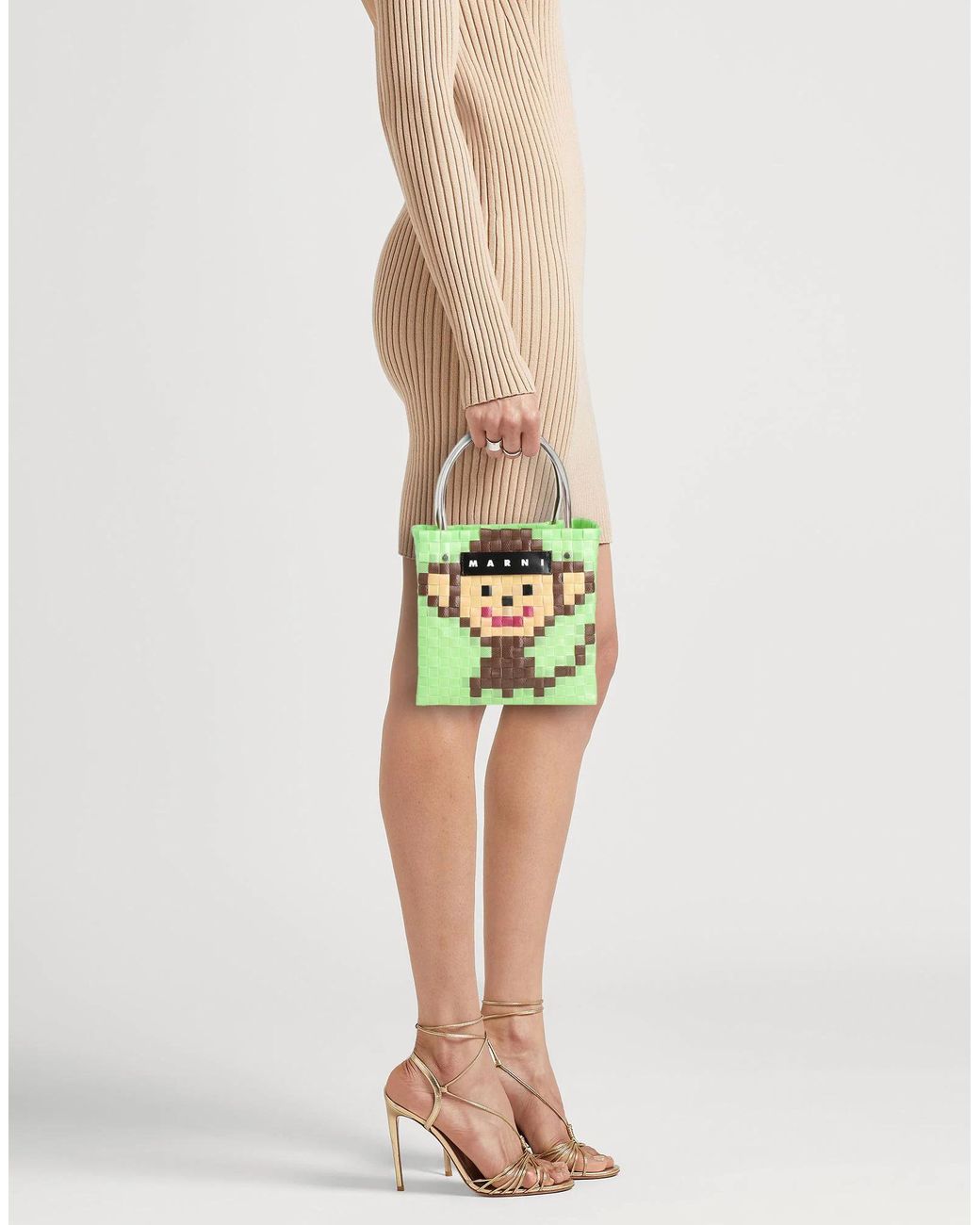 Marni Green Simple Handbag