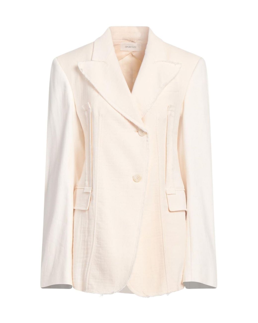 Sportmax Natural Denim Single- Blazer