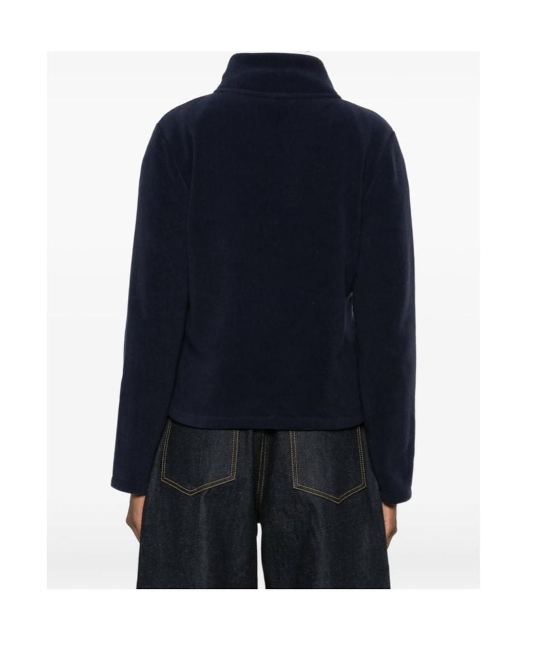 Sporty & Rich Blue Long-Sleeve Casual Jacket