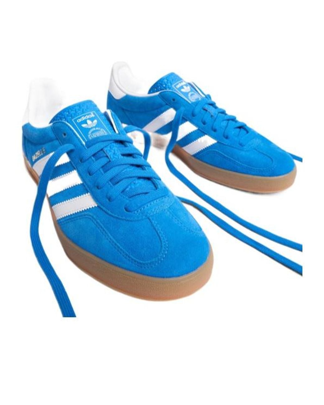Adidas Originals Blue Round-Head Sneakers
