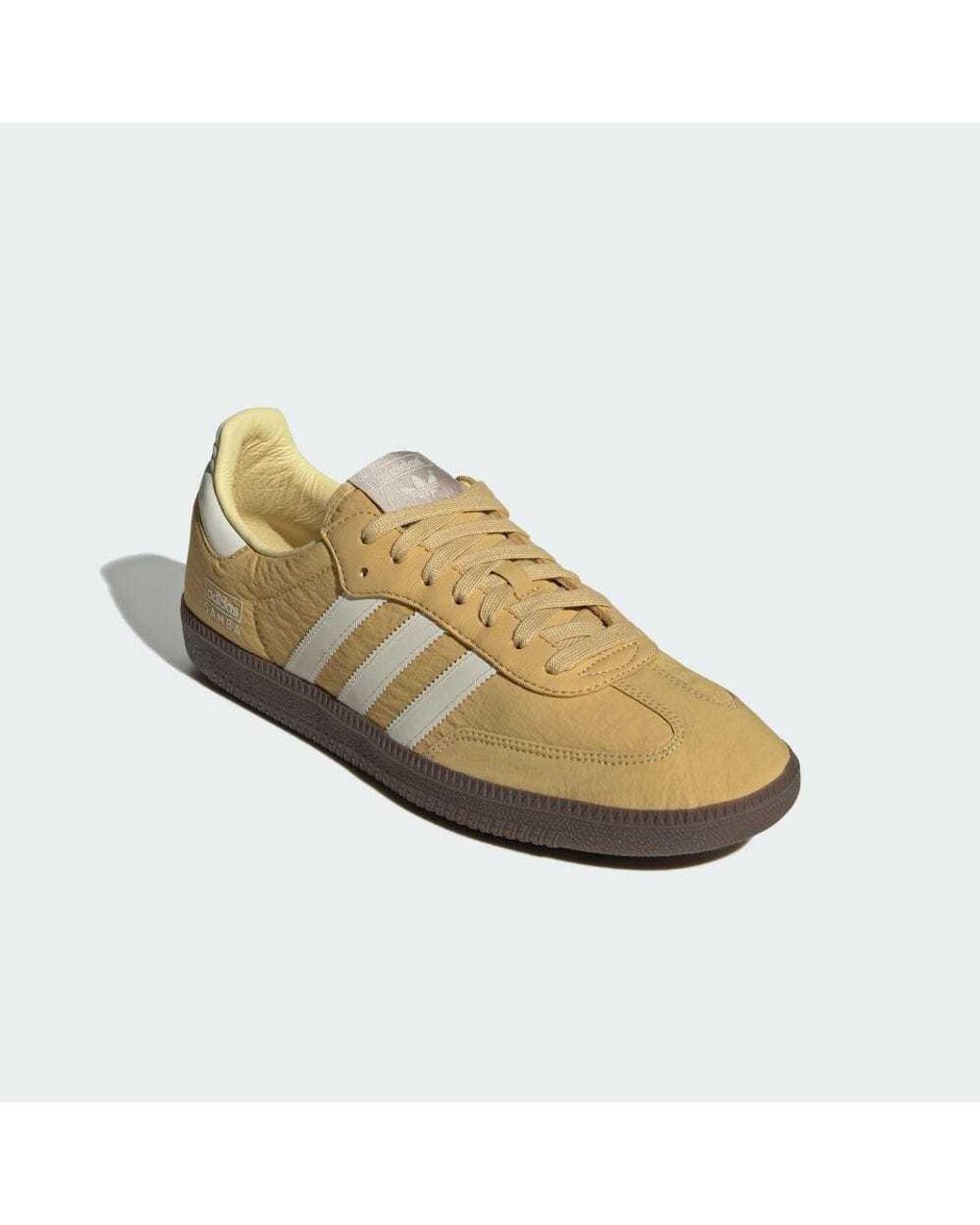 Adidas Originals Brown Samba Og Low-Top Sneakers for men