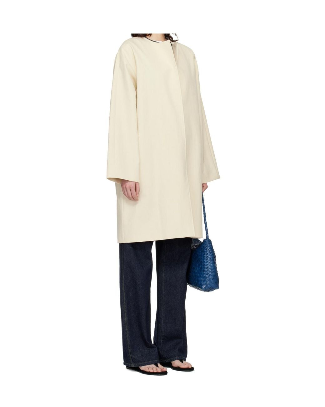 Loulou de Saison Natural Merill Buttoned Coat