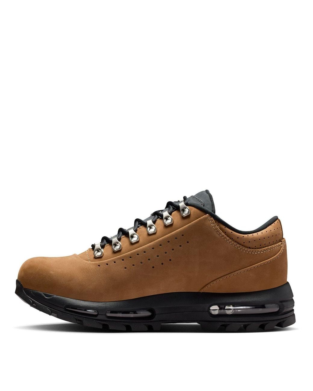Nike Brown Matte Low-Cut Hiking Shoes for men