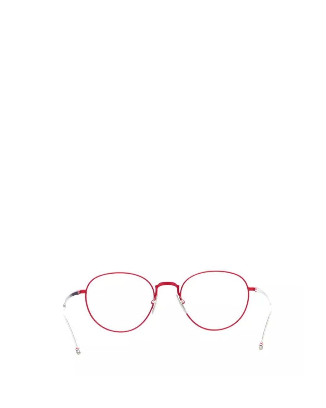 Thom Browne Multicolor Eyewear Round Frame Glasses for men
